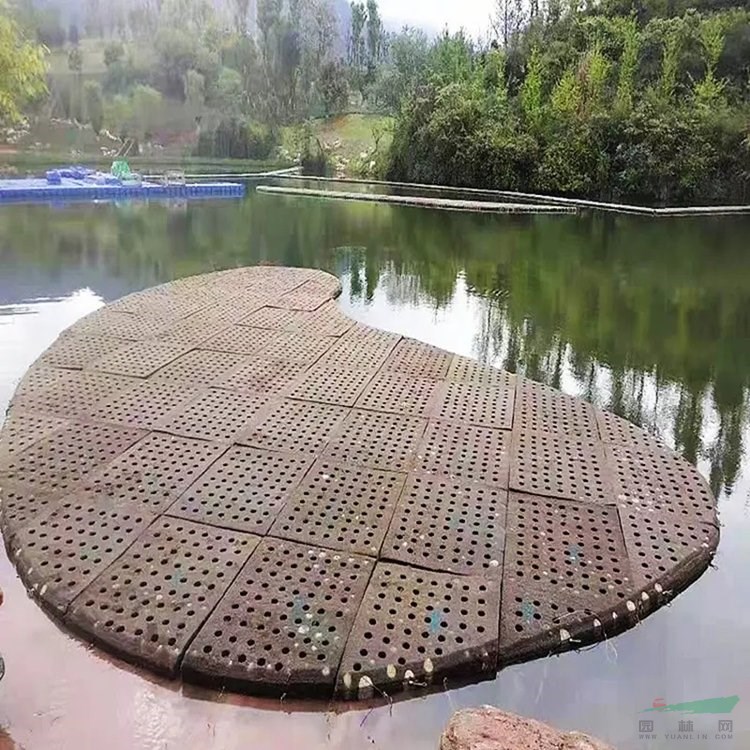 復(fù)合纖維浮動(dòng)濕地 用于河道公園水質(zhì)提升 濕地綠化工程改造