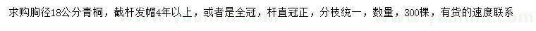 求購胸徑18公分青銅