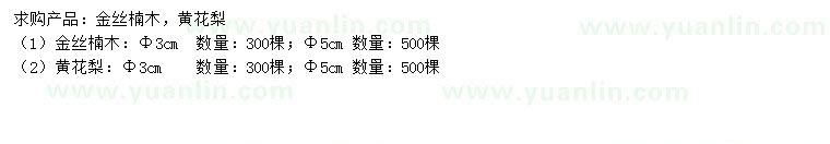 求购3公分金丝楠木、黄花梨