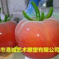 农业基地装饰玻璃钢西红柿雕塑零售定制专业厂家