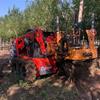 80公分土球挖树机 滑移装载机改装移树机 绿化苗木起树机