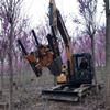香樟树带土球移树机 供应安徽四瓣式挖树机 挖掘机改装挖树机器