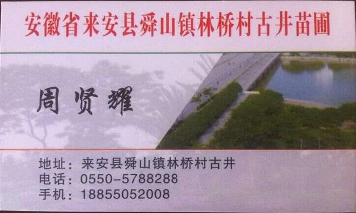 来安县贤耀园林绿化工程有限公司